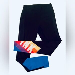 PINK Victoria’s Secret Ultimate Rainbow Leggings Size M
